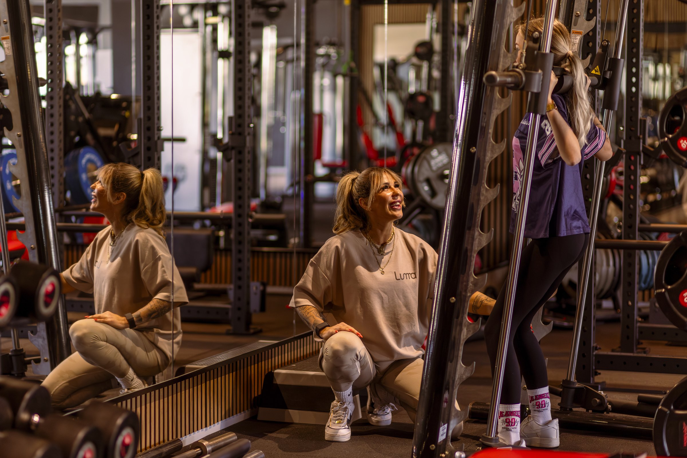 Das Team im Luma Fitness Club